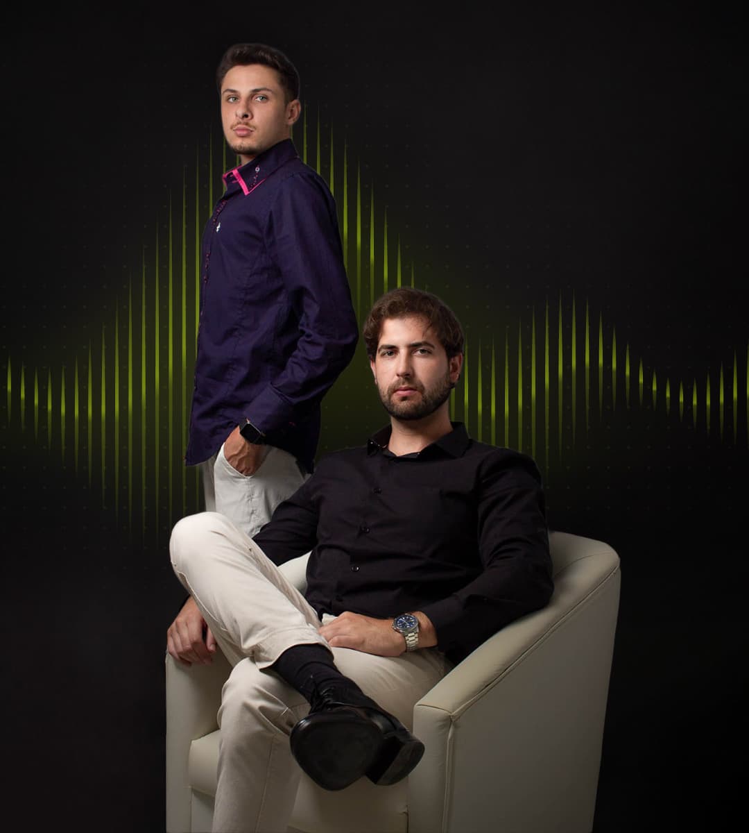 Bryan Cappelletti e Vinicius Constantin
